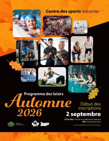 Programme des loisirs Automne 2026