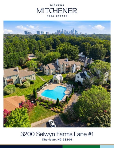 3200 Selwyn Farms Lane #1 Brochure