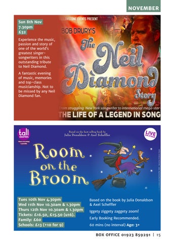 The Radlett Centre Season 灯饰手册 October - January 第 15 页