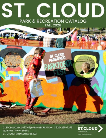 Fall 2026 Park & Recreation Catalog