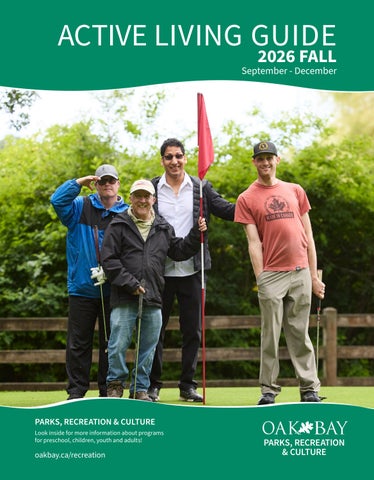 Oak Bay Fall 2026 Active Living Guide