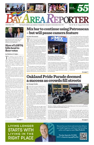 August 20, 2026 edition of the Bay Area Reporter