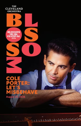 Blossom Music Festival 2026 August 23 Concert