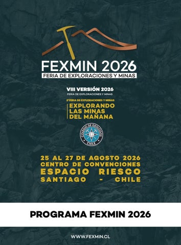 Programa FEXMIN 2026