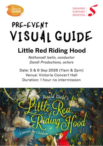 Little Red Riding Hood | Pre-event Visual Guide