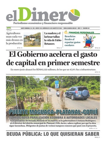 Periódico elDinero (551) 20/08/2026