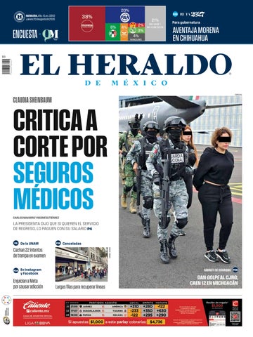 Edición impresa. Jueves 20 de agosto de 2026