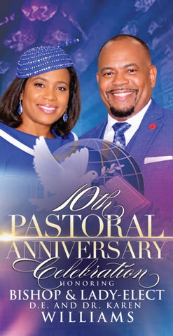 Pastor Williams 10th Anniversary