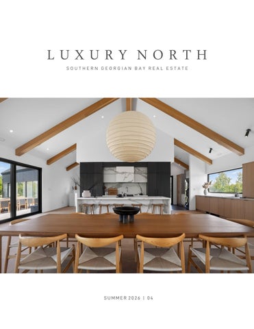 Luxury North Magazine Summer 2026