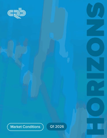 CRB Horizons Market Conditions Report Q1 2026.0