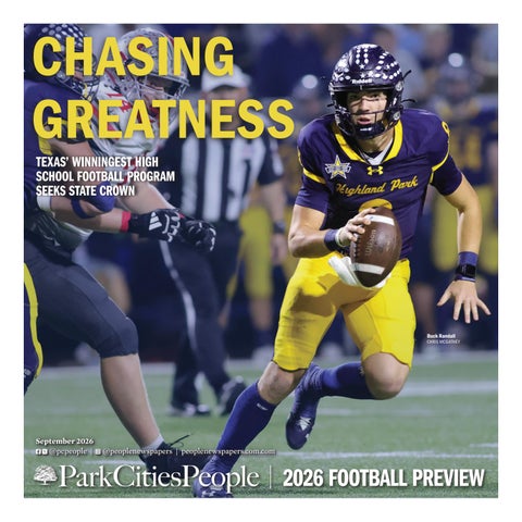 Park Cities People Football Preview 2026
