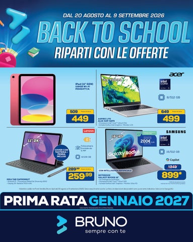 BACK TO SCHOOL BRUNO.it