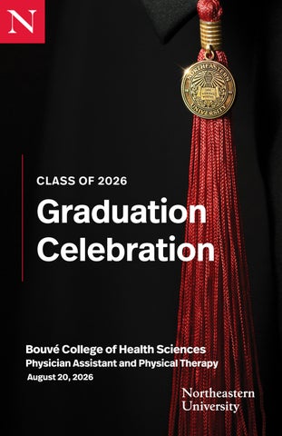 2026 Physician Assistant and Doctor of Physical Therapy Graduation Celebration