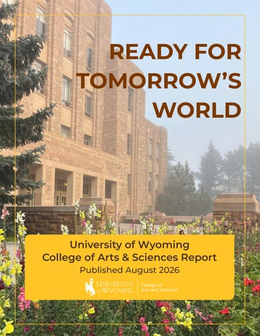 Arts and Sciences Annual Report 2026