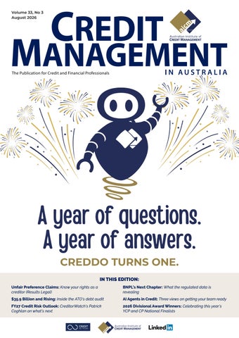 Credit Management in Australia August 2026 Edition