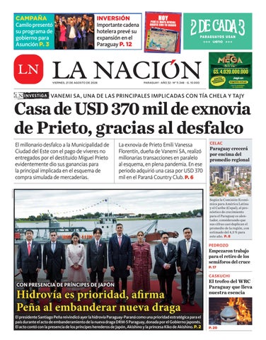 DIARIO LA NACIÓN - EDICIÓN 11.348