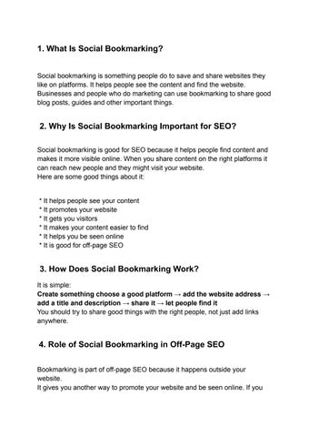 Top 100+ Social Bookmarking Sites for SEO