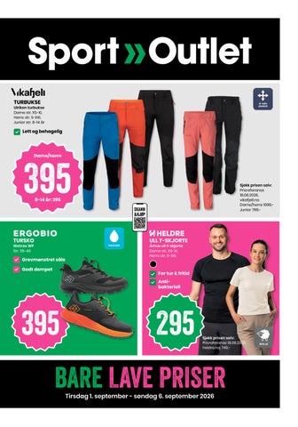 Sport Outlet - Bare lave priser