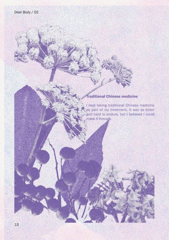 Dear Body, Xiaoxie – Xingxi Lin (MDes Graphic Design 2026) 第 16 页