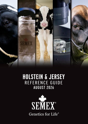 Semex - August 2026 Australia Catalogue