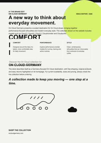 On Cloud Germany – Comfort, Performance & Modern Style