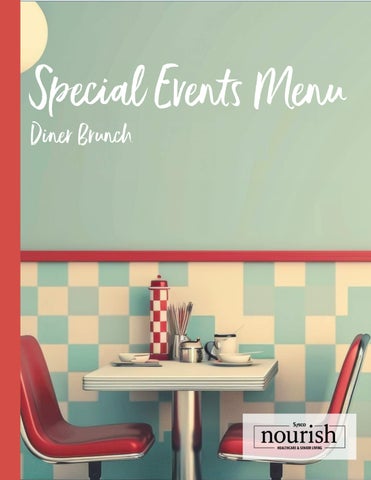 Diner Brunch Menu Package - Sysco Nutrition Services- EN