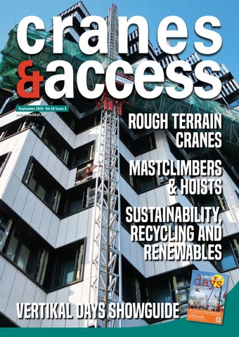 Cranes & Access September 2026