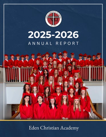 Annual Report 2025-2026 | Eden Christian Academy
