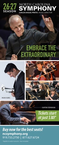 2026/27 North Carolina Symphony Statewide Concert Guide