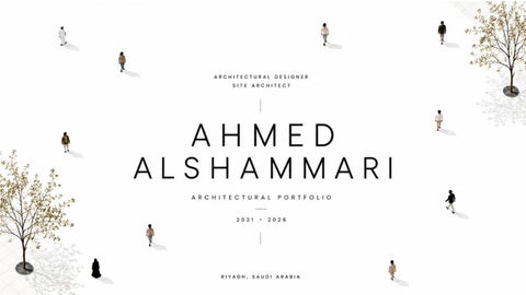 Ahmed Al shammari  Portfolio