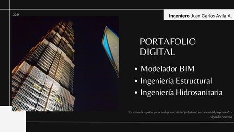 Presentación Diapositivas Ingeniería y Arquitectura Profesional Moderno Blanco y Negro
