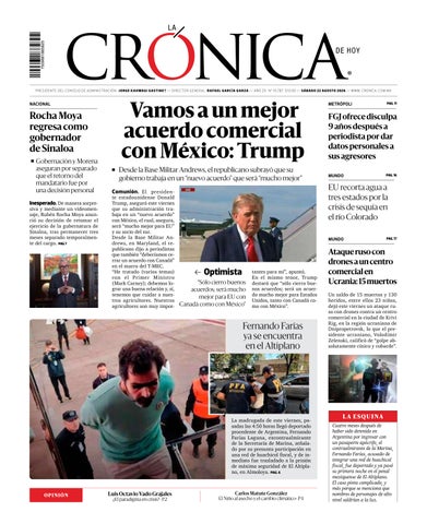 La Crónica de Hoy 22-08-2026