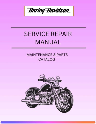 HARLEY-DAVIDSON 2021 FLTRXSE PARTS CATALOG MANUAL 94000862