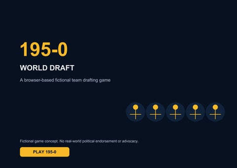 195-0 World Draft — Game Design Case Study