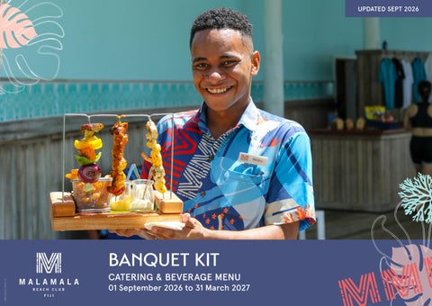 Malamala Beach Club Banquet Kit 2026-27