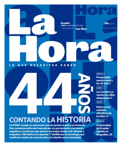 Los Ríos: 24 de agosto, 2026