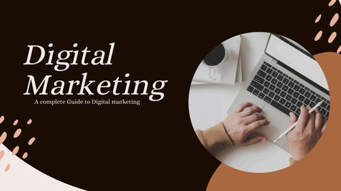A complete Guide to Digital Marketing