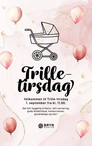 Bryn Senter Trille-Tirsdag Sept 2026