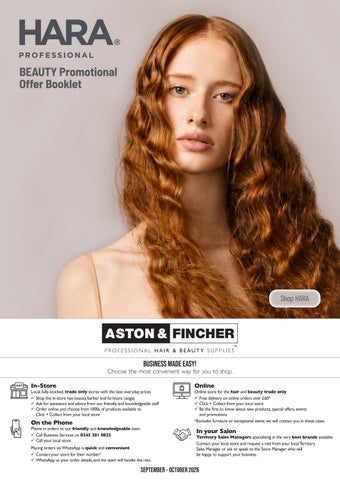 Aston & Fincher Beauty Promotional Mailer