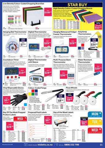 Nisbets New Zealand 春季 Savings September 2026 第 11 页