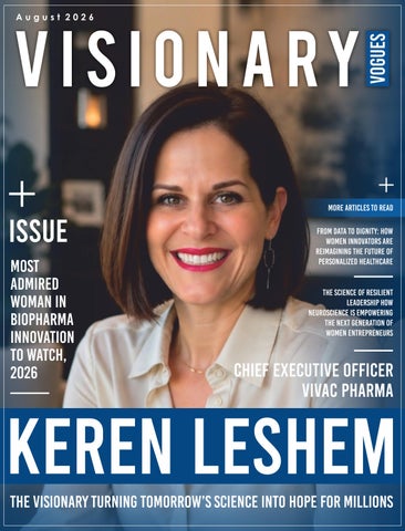 Most Admired Woman in Biopharma Innovation to Watch, 2026