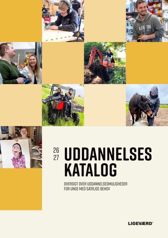 Ligeværds Uddannelseskatalog 2026-2027