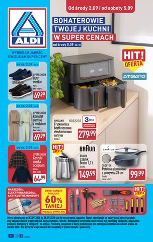 Aldi  2.09.2026 i 5.09.2026
