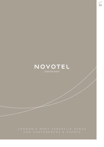 Novotel London West - MICE Brochure
