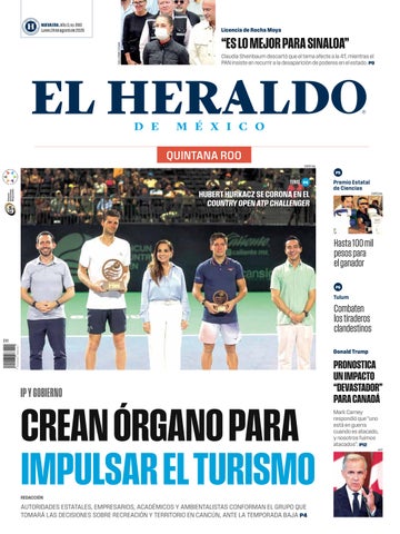 El Heraldo Quintana Roo del 24 de agosto del 2026