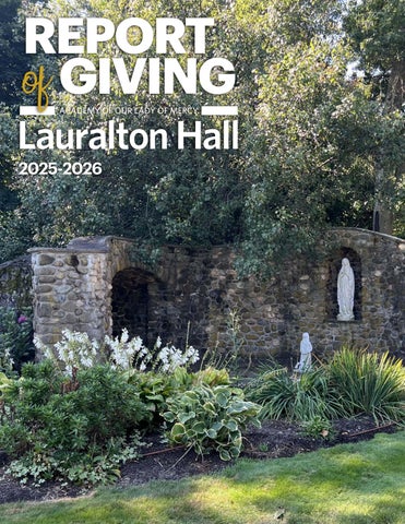 Lauralton Hall Report of Giving 2025-2026