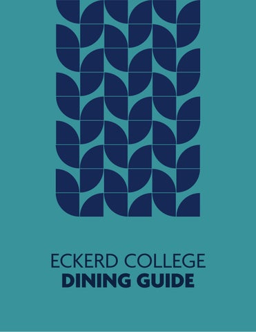 Eckerd College Dining Guide 26-27