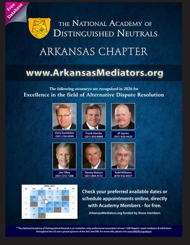 The Arkansas Lawyer 夏季 2026 第 19 页