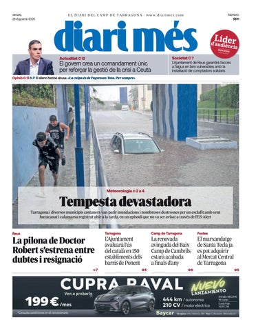 Dimarts 25 d'agost de 2026