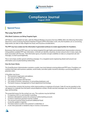 August 2026 Compliance Journal